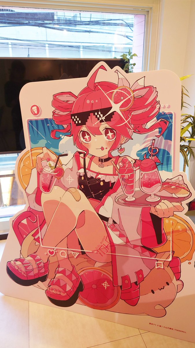 グッズを担当させていただきました #重音テト コラボカフェ✨✨ Teto