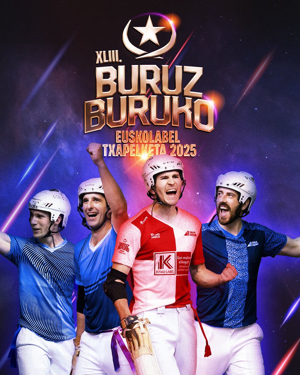 🏆 Buruz Buruko Erremonte Txapelketa hasiko da!
📅 Abuztuak 9, larunbata
🕟 16:30
📍 Galarreta (Hernani)

Emozioa eta erremonte hutsa!
📺 Zuzenean: Oriamendi Erremontea YouTube

#buruzburukoa #erremontea #biziErremontea
