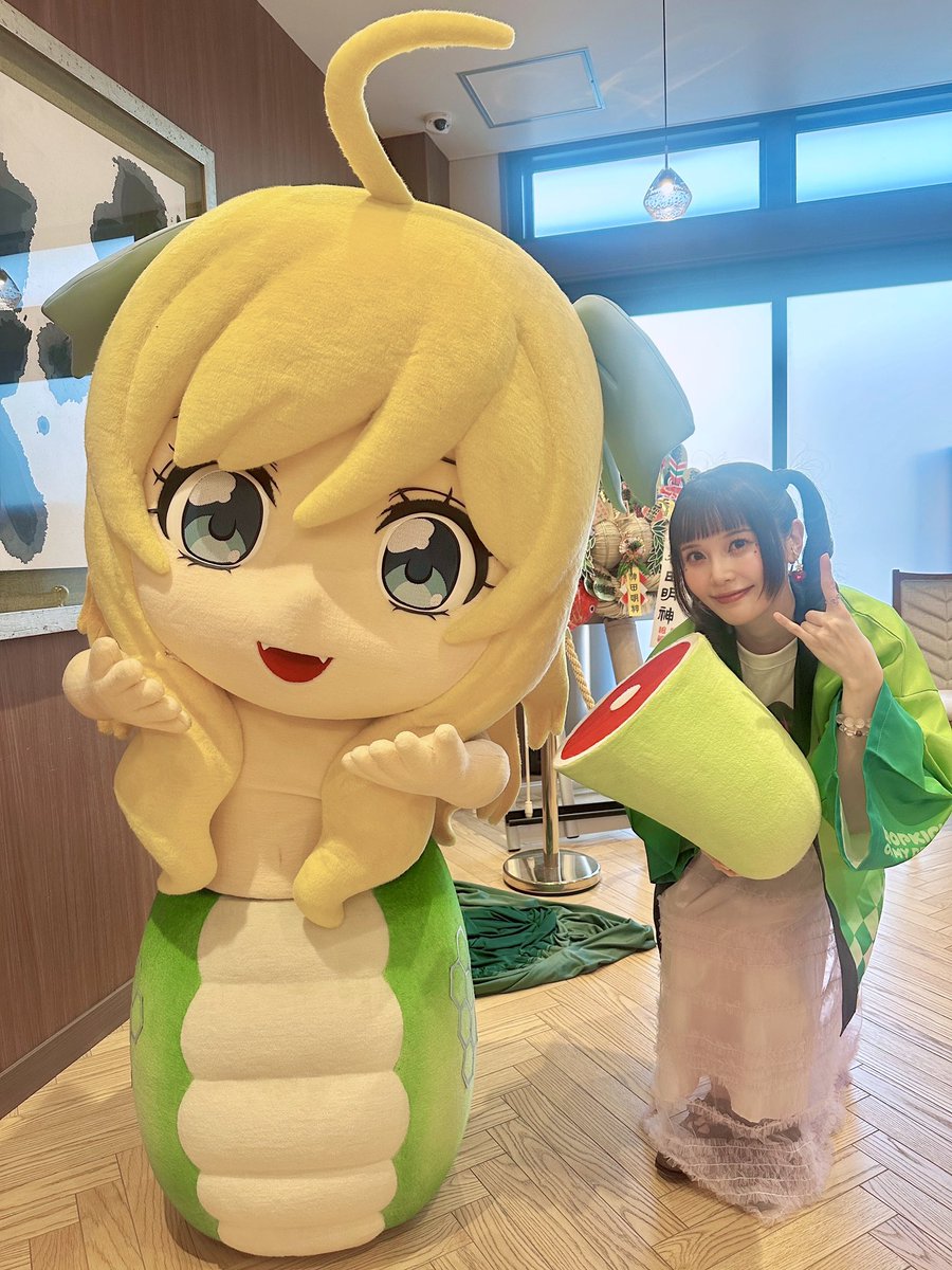 みんなが邪神ちゃんを応援してくれてあたたかかった〜汗かいて歌って