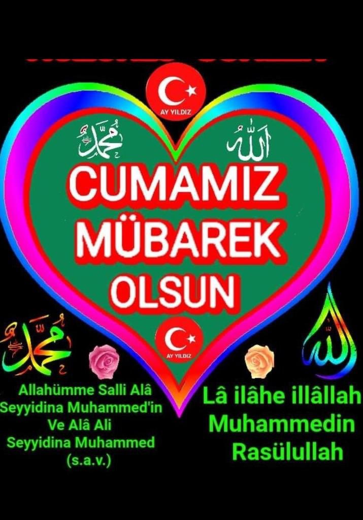 Cumanız Mübarek olsun.