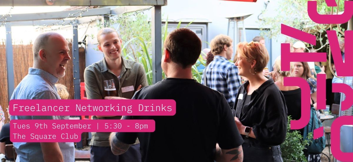 Bristol Creative Industries (@bristol_ci) on Twitter photo Join us for our latest freelancer networking drinks event on 9 September at <a href="/SquareClifton/">The Square Club</a> in #Bristol buff.ly/ieL4yiT
The event is for freelancers and those who work or want to work with freelancers.
Free for BCI members with a free drink or ยฃ5+VAT for non-members. Join us for our latest freelancer networking drinks event on 9 September at <a href="/SquareClifton/">The Square Club</a> in #Bristol buff.ly/ieL4yiT
The event is for freelancers and those who work or want to work with freelancers.
Free for BCI members with a free drink or ยฃ5+VAT for non-members.