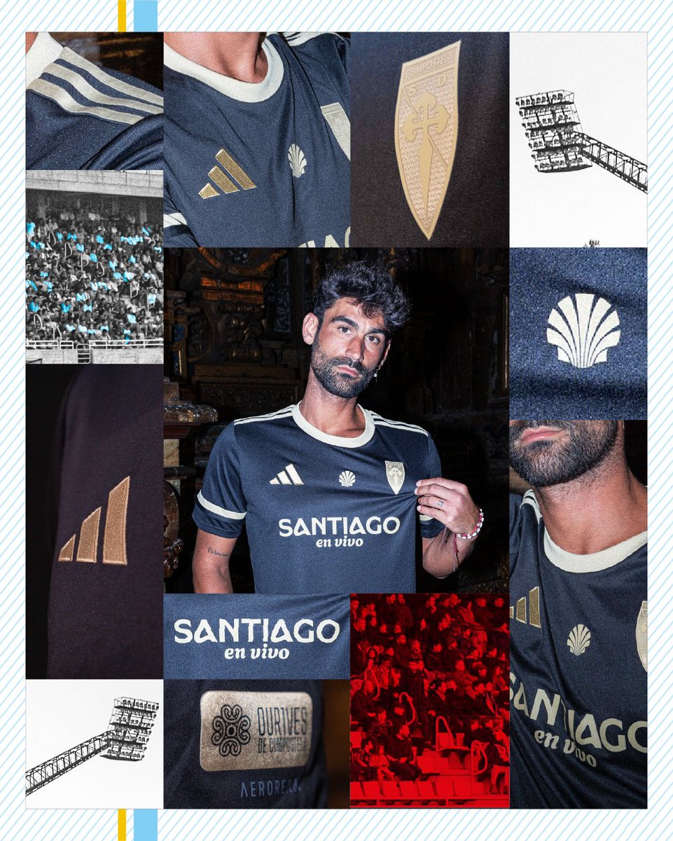 ♠️♣️
🆕 Unha obra de arte coa que seguimos potenciando algo tan picheleiro como a ourivaría compostelá

🤝 Santiago en Vivo  | Fisela - Grupo FSL | Vimbio Corp | Ourives de Compostela | <a href="/PazodeRaxoi/">Concello de Santiago</a> 
👕 <a href="/adidas_ES/">adidas_ES</a> | <a href="/futbolemotion/">Fútbol Emotion</a>