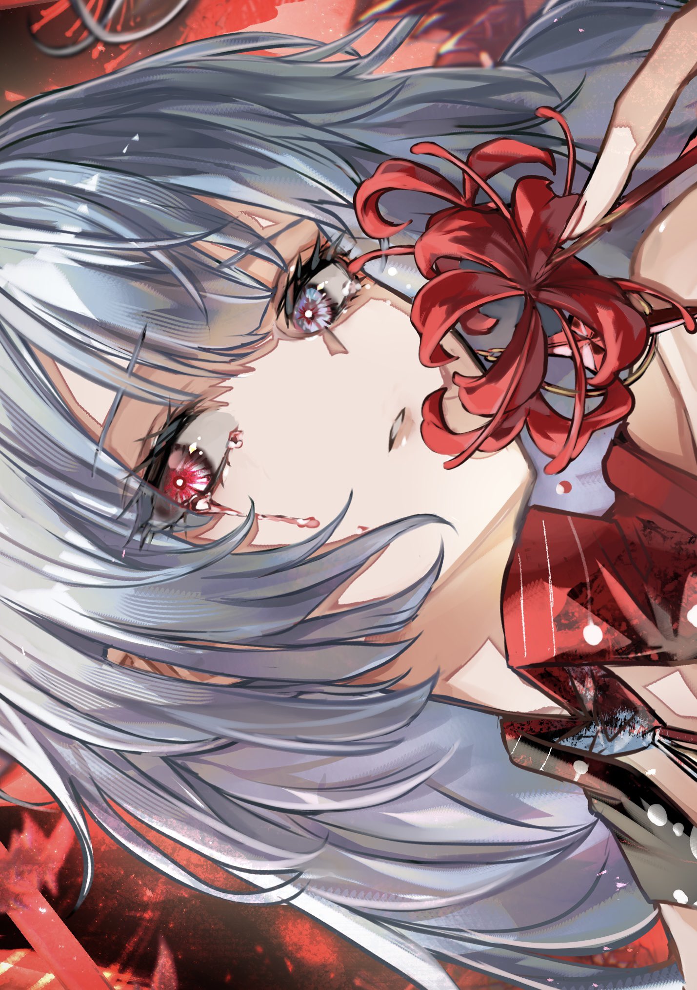 センソユニコ　慈雨 黒地に白とグレーの異素材で花模様などを描いたフレアスカート 2025年最新】Yahoo!オークション -慈雨 スカートの中古品・新品