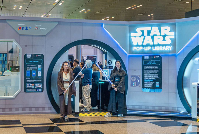 Jedi News (@jedinewsnetwork) on Twitter photo Singapore’s First-Ever Star Wars Pop-Up Library Lands at Changi Airport - jedine.ws/nfrv #StarWars #StarWarsLibrary <a href="/ChangiAirport/">Changi Airport</a> #Singapore <a href="/nlbsingapore/">NLBSingapore</a> @StarWars <a href="/timeout/">Time Out Group</a> Singapore’s First-Ever Star Wars Pop-Up Library Lands at Changi Airport - jedine.ws/nfrv #StarWars #StarWarsLibrary <a href="/ChangiAirport/">Changi Airport</a> #Singapore <a href="/nlbsingapore/">NLBSingapore</a> @StarWars <a href="/timeout/">Time Out Group</a>