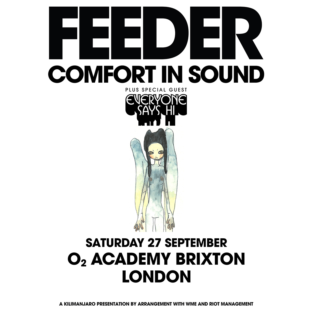 📢 <a href="/EveryoneSays_hi/">Everyone_Says_Hi_</a> will be joining <a href="/FeederHQ/">Feeder</a> here on Sat 27 Sep.

Final tickets 🔗 amg-venues.com/RpzF50WBUam #Feeder #EveryoneSaysHi