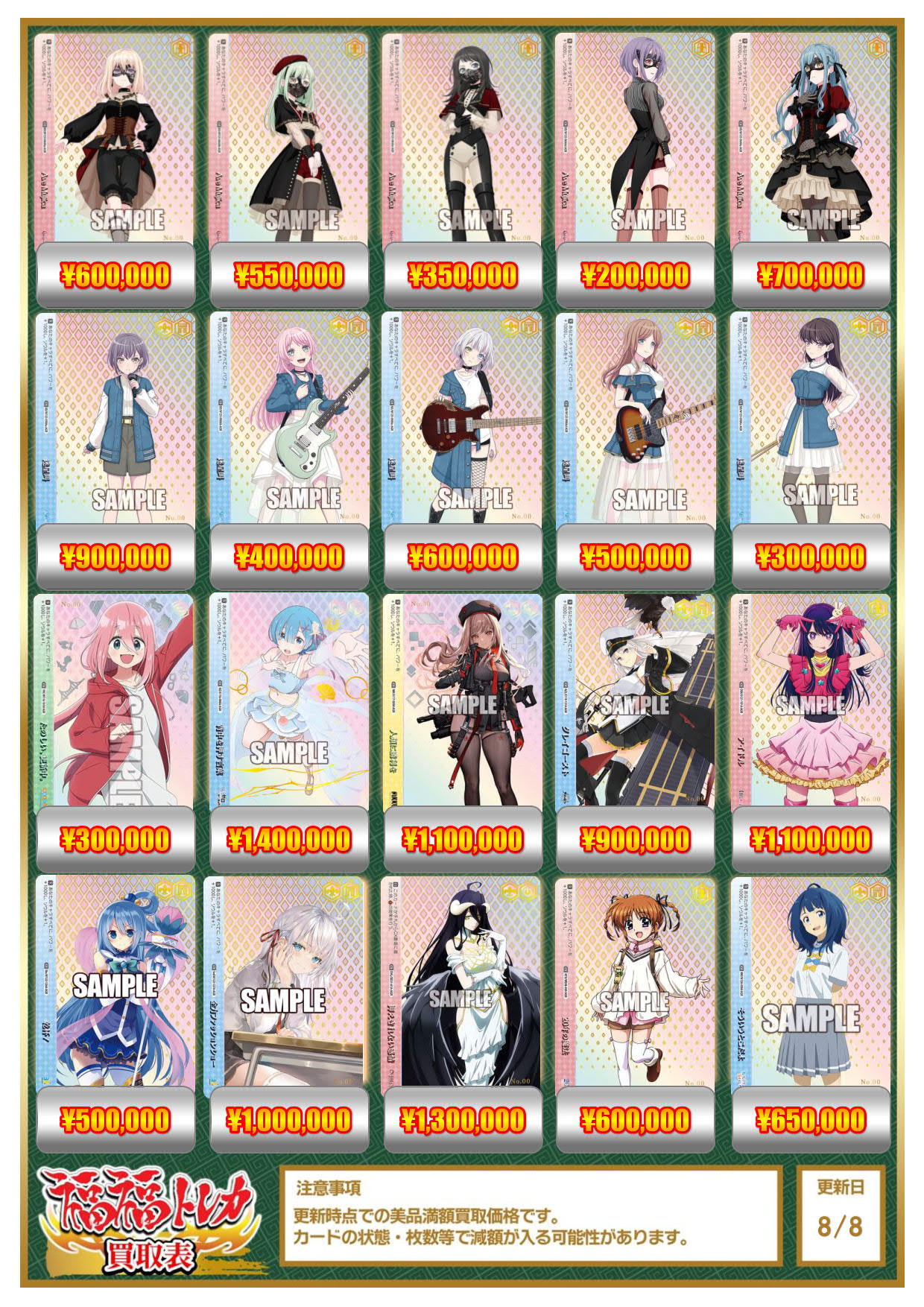 ヴァイスシュヴァルツ　全力ファッションショー　RRR + スニダントレカ秋葉原店【公式】 on X: 