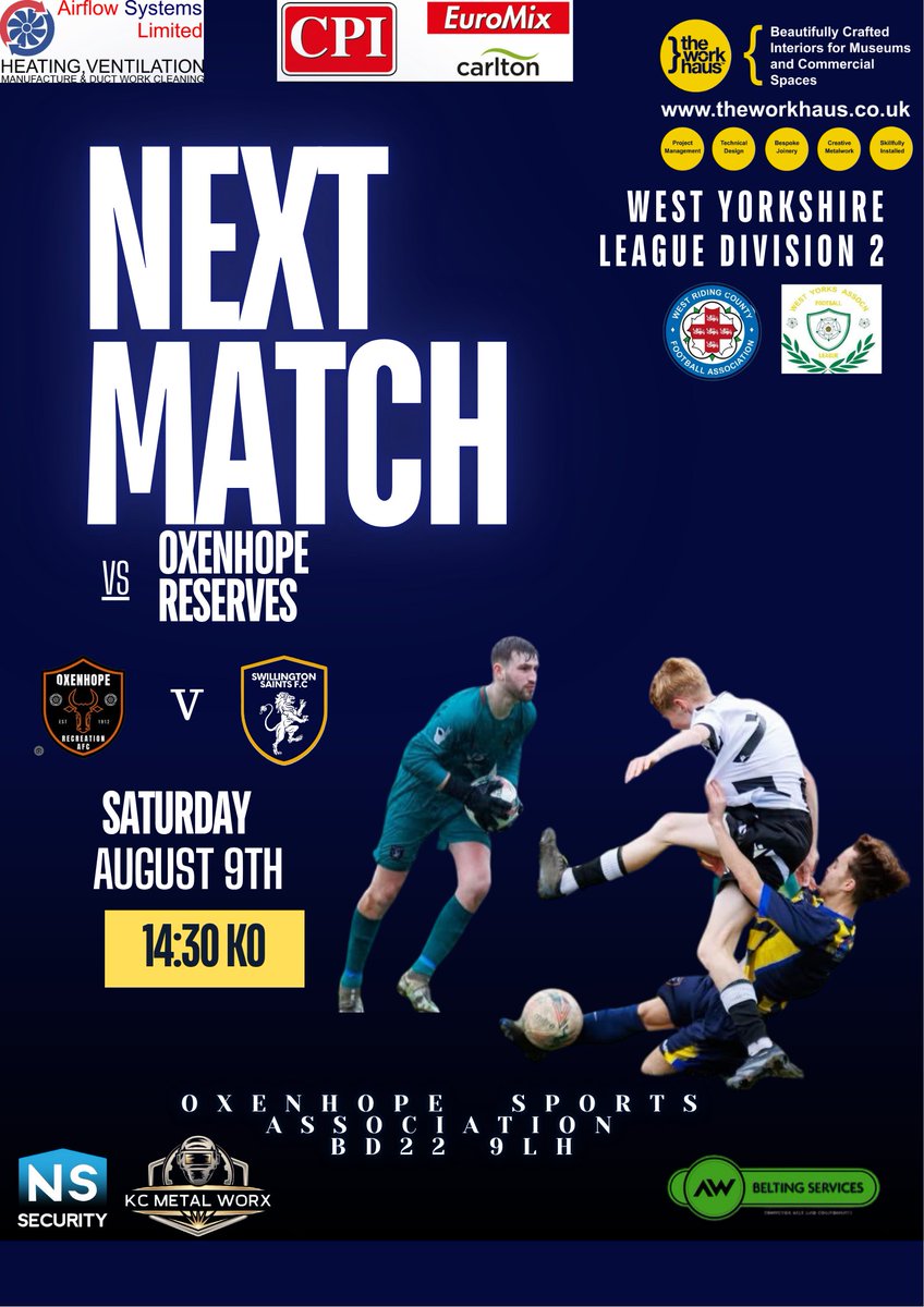 The season starts this weekend as we make the long journey across to Oxenhope. The lads will be looking to get the first 3 points on the board and start as we mean to go on. Looking forward to getting going and hopefully enjoying a good season.

All support welcome

#UpTheSwilly