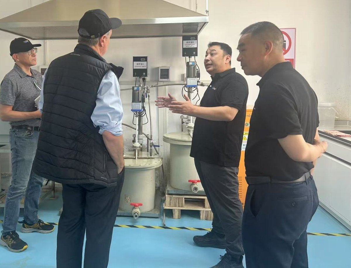 $FRB was pleased to welcome Ken Hoffman to our R&amp;D Centre — great discussions on the future of manganese-rich cathodes and global battery markets.