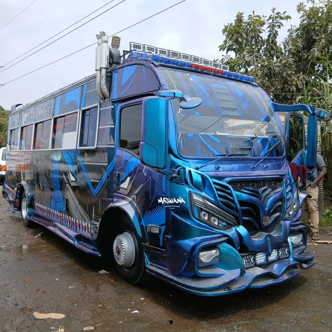 motorrove's tweet photo. A few days after the Mood Nganya was launched, another head-turner is still cooking hot and will be out soon. The Optimus Prime Nganya, as the name suggests, looks something like the fictional character in the Transformers movie.

https://t.co/cNlGf2FNJ3 https://t.co/GnTtOQFAei