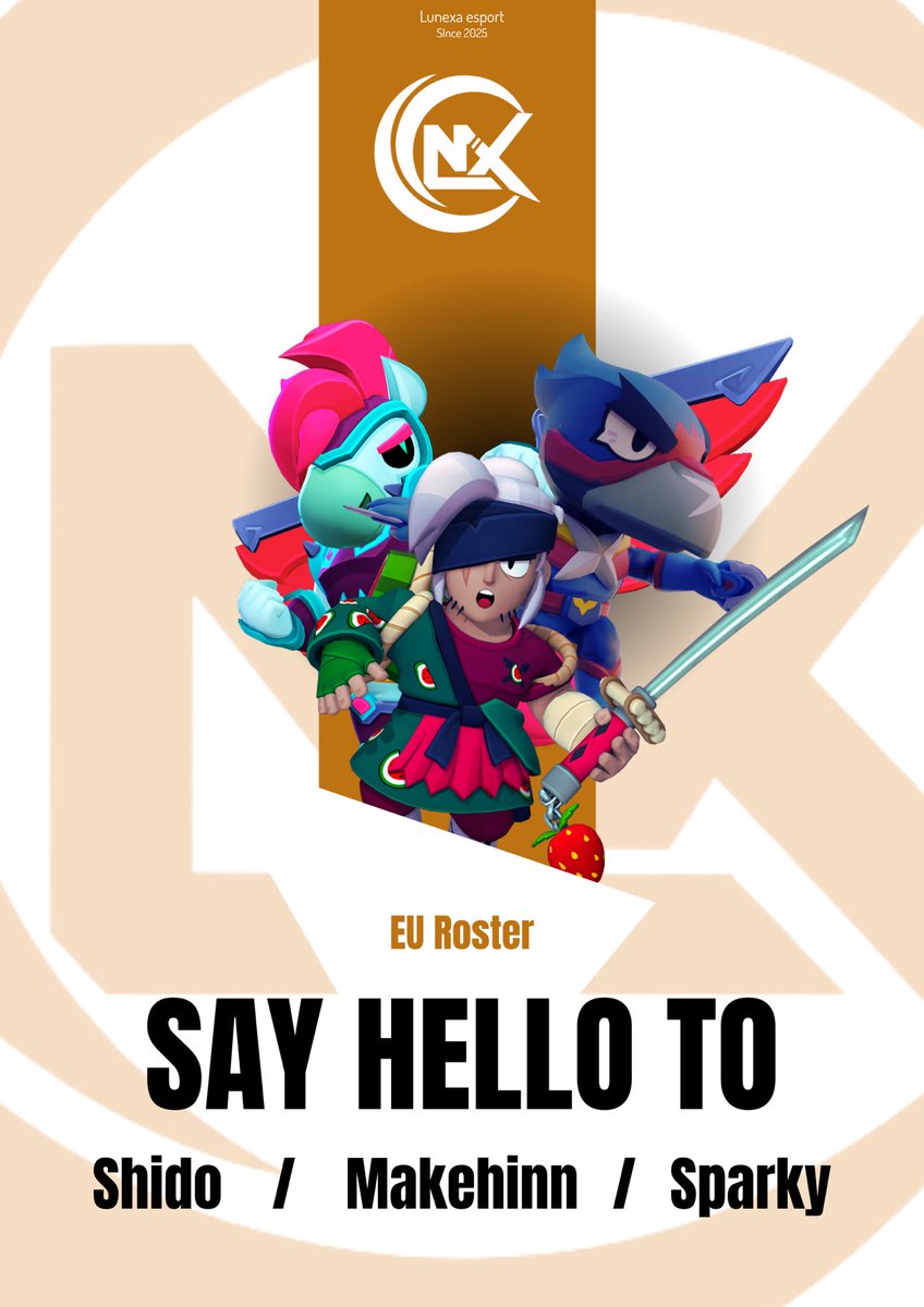 Our EU Roster is composed of Shido, Makehinn, Sparky
Say hello to them !