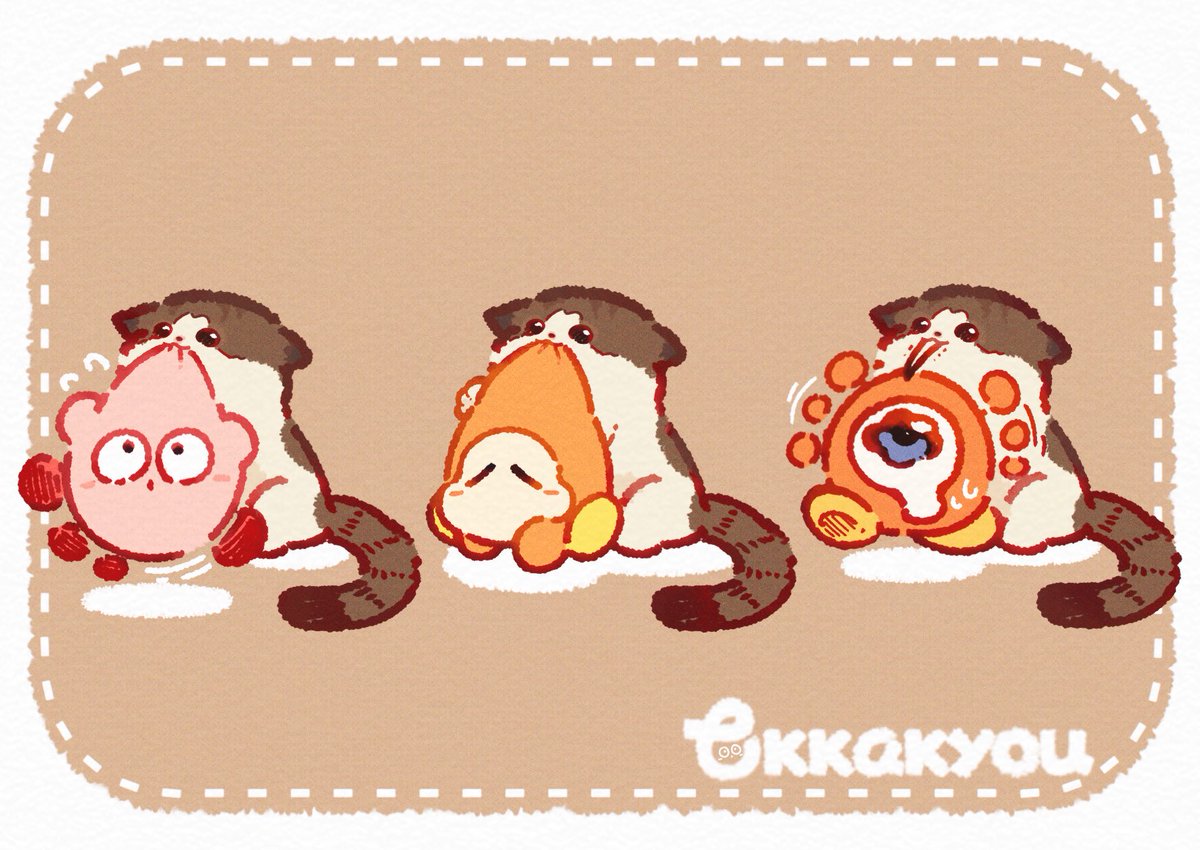 キャットとカービィズ。