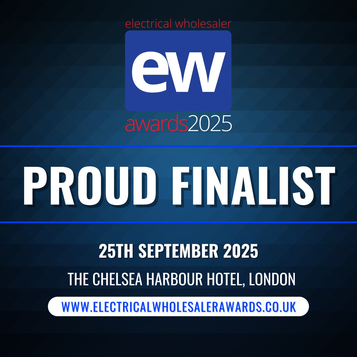 We’re proud to be a finalist for Best Customer Service Brand at the 2025 #ElectricalWholesalerAwards! Thank you to everyone who voted, this means the world to us! We're looking forward to the awards ceremony. Fingers crossed for a win!