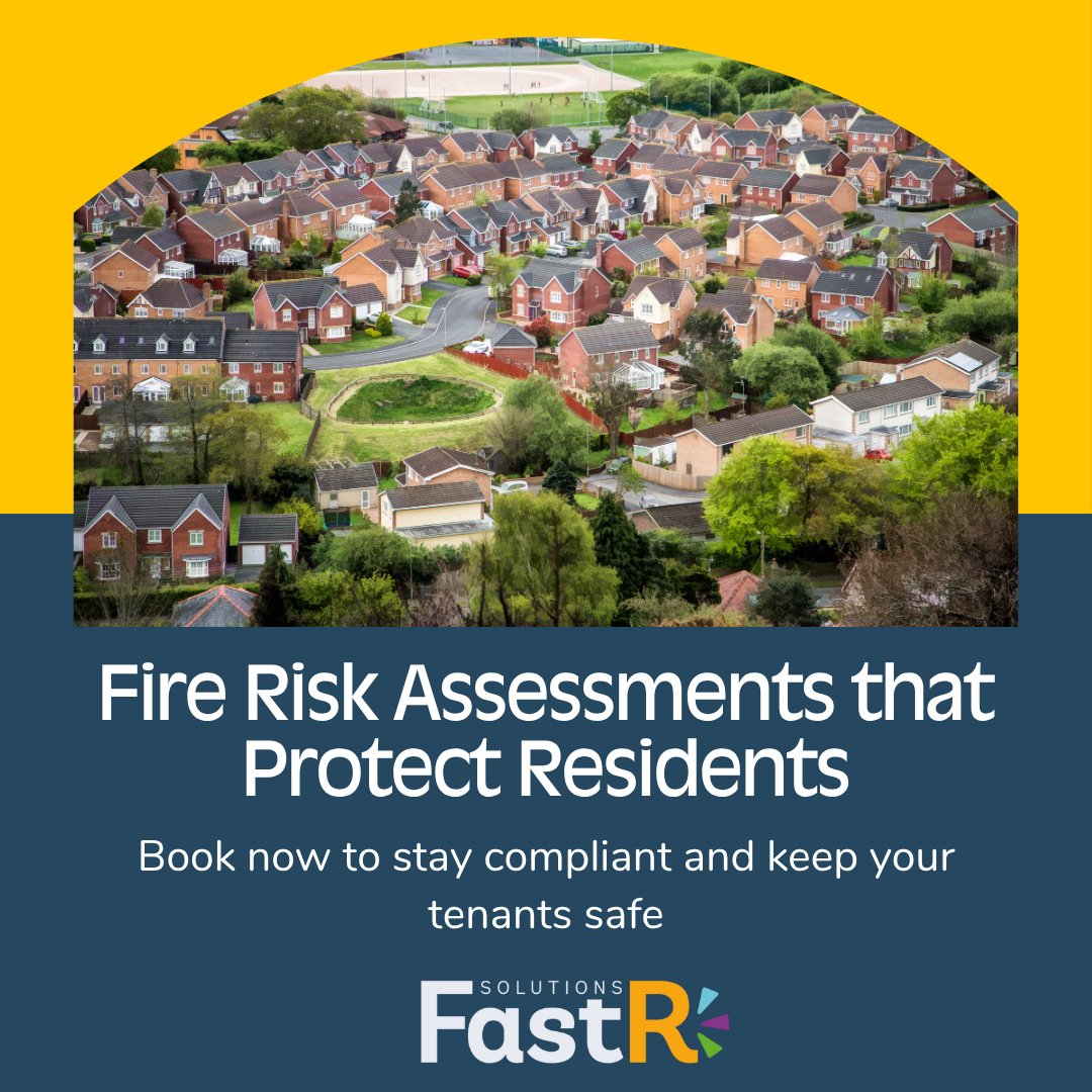 FastRSolutions's tweet image. Are Your Assessments Up to Date?
Out-of-date fire risk assessments put residents at risk and leave housing providers exposed.
We deliver clear, compliant FRAs for safer social housing.
📞 Book now: 0800 246 1802
#FRA #FireSafety #SocialHousing #TenantSafety #Compliance