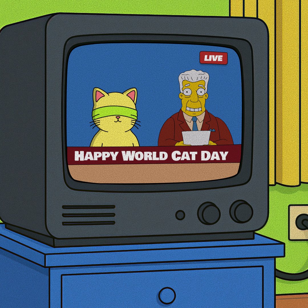 LinpussLinea's tweet image. Happy International Cat Day 😼🎉

To Celebrate, WIN 50,000 $LPUSS 🎁

RT, Follow w/🔔 &amp;amp; Drop $ETH Wallet 👇