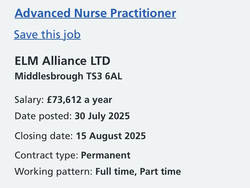 <a href="/TheBreakster/">Dr Andy Breakell</a> <a href="/TheBreakster/">Dr Andy Breakell</a> I’ve just counted 230 ACP/ANP jobs on nhs jobs at an average of £55k salary  . <a href="/wesstreeting/">Wes Streeting</a> has the money .