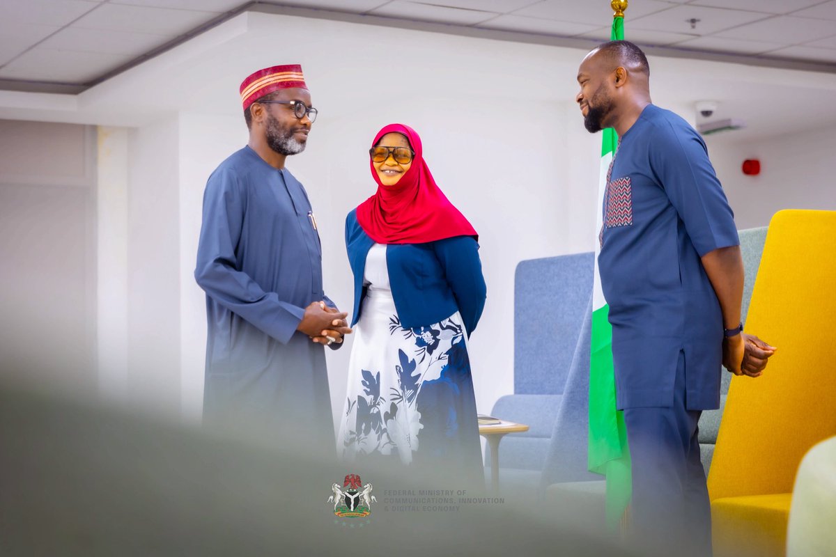 Bashir Abdu Muzakkari, Ph.D. (@muzakkar) on Twitter photo Earlier this week, I paid a courtesy visit to HM Dr. <a href="/bosuntijani/">Dr. 'Bosun Tijani</a>, Minister of Communications, Innovation & Digital Economy. We discussed KASITDA’s vision, our 2025–2030 roadmap, and Kano’s Digital Transformation Agenda, exploring ways to drive skills, infrastructure & innovation Earlier this week, I paid a courtesy visit to HM Dr. <a href="/bosuntijani/">Dr. 'Bosun Tijani</a>, Minister of Communications, Innovation & Digital Economy. We discussed KASITDA’s vision, our 2025–2030 roadmap, and Kano’s Digital Transformation Agenda, exploring ways to drive skills, infrastructure & innovation