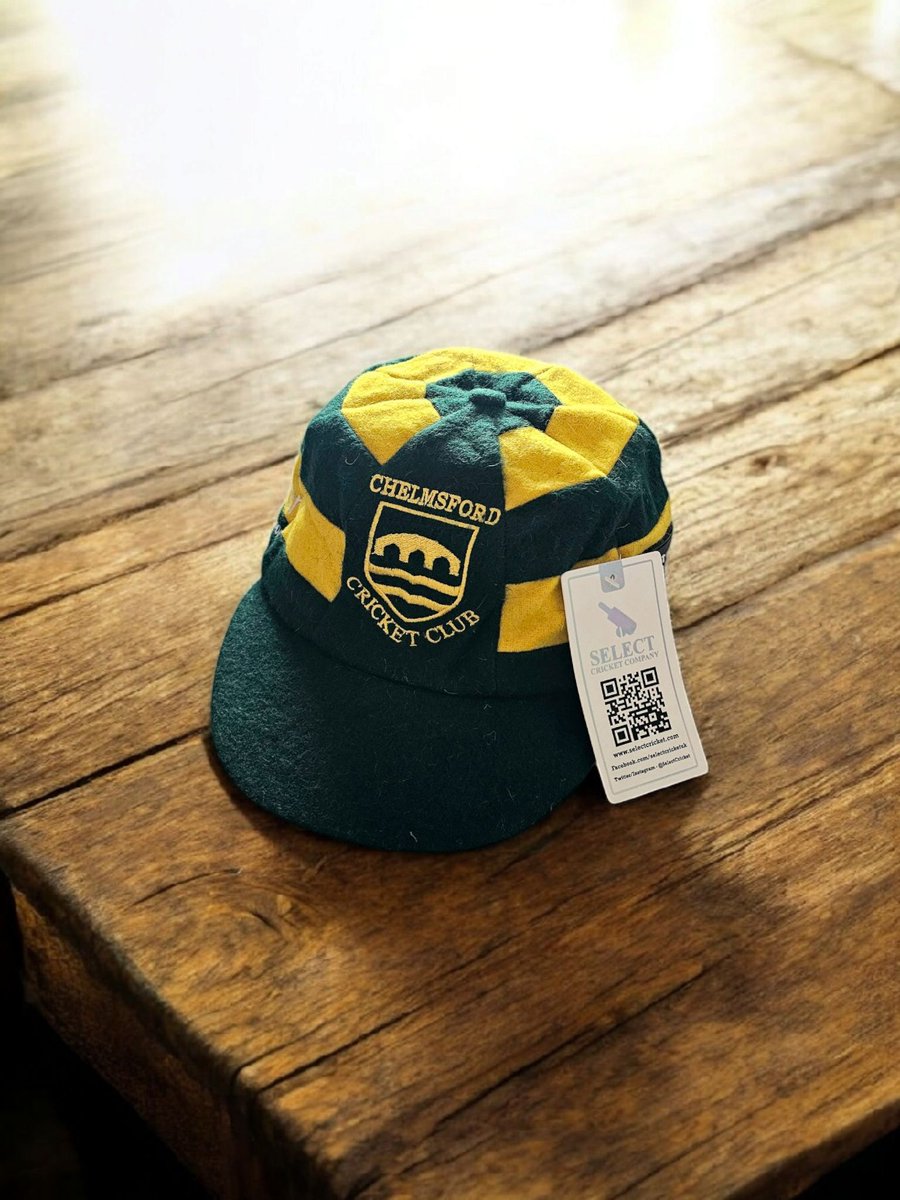 Custom Hooped Baggy Caps for Chelmsford CC ✅️

Made from scratch in their yellow &amp; green hooped design with plain front panel, complete with matching embroidered club logo. All finished off with our branded retail tags, rubber side logo &amp; inner lining. These look superb. 😍