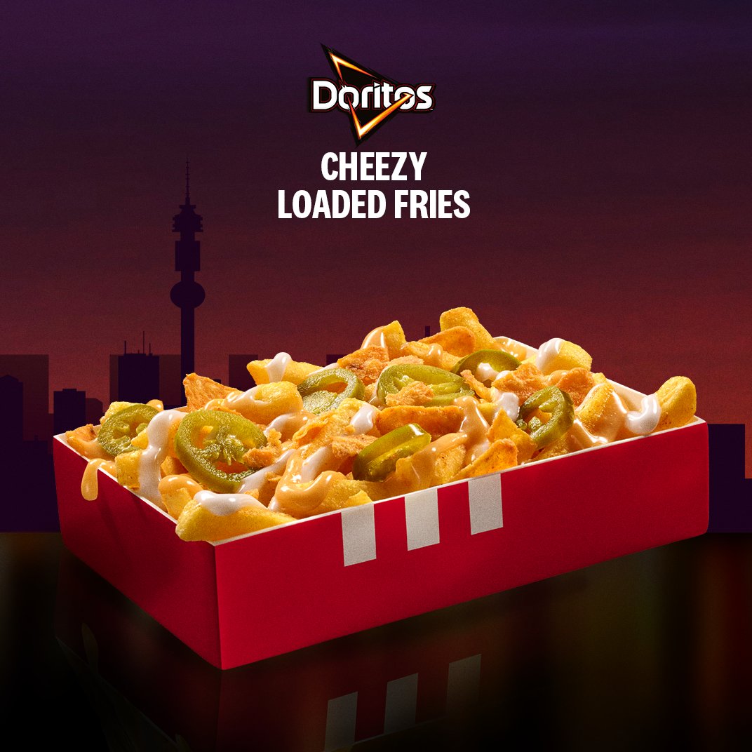 Loaded fries that fight back? Say less! ​
Cheezy Doritos. ✅ ​
Jalapeños. ✅ ​
Chaos. ✅ ​

Only at #KentuckyTown while stocks last