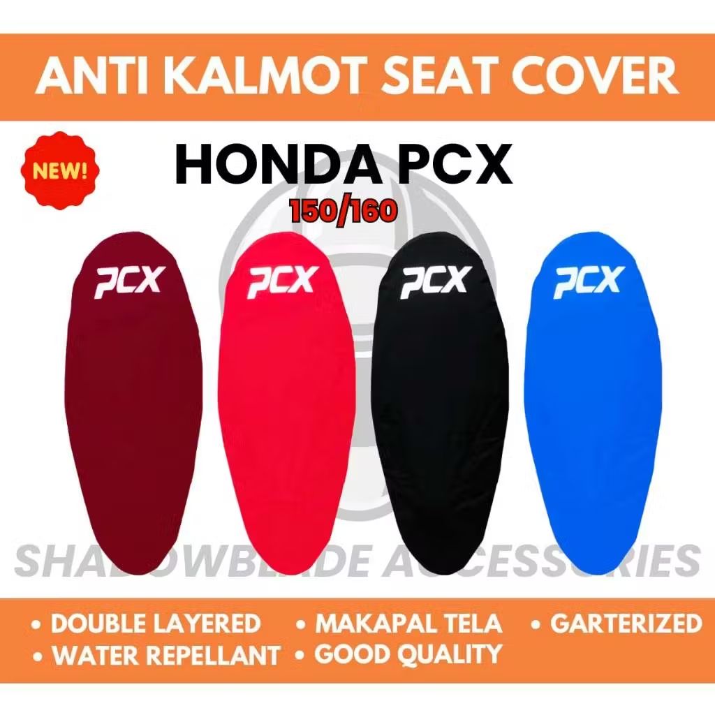 Check out HONDA PCX 150/160 ANTI KALMOT SEAT COVER MOTORCYCLE MAKAPAL, WATER REPELLENT, UNIVERSAL AND QUALITY for ₱114. Get it on Shopee now! s.shopee.ph/802Jli4B9e?sha…
