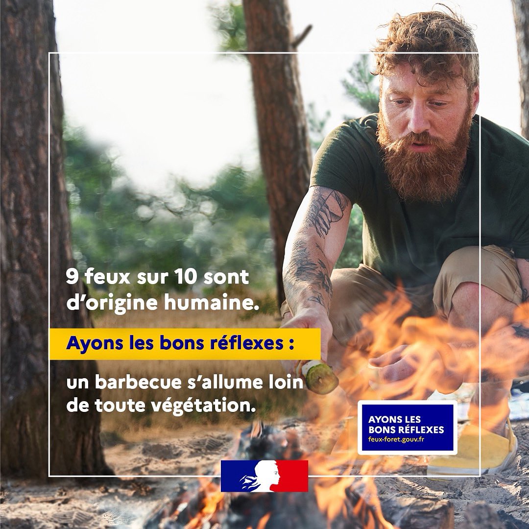 Prévenir les feux 🔥 de forêt est l’affaire de tous ! La <a href="/FNHPA_Officiel/">FNHPA_Officiel</a> est cette année encore #partenaire du <a href="/gouvernementFR/">Gouvernement</a> pour relayer sa campagne nationale de prévention des #feuxdeforêt et de végétation 🌿 Sécheresses, canicules… le risque augmente chaque année !