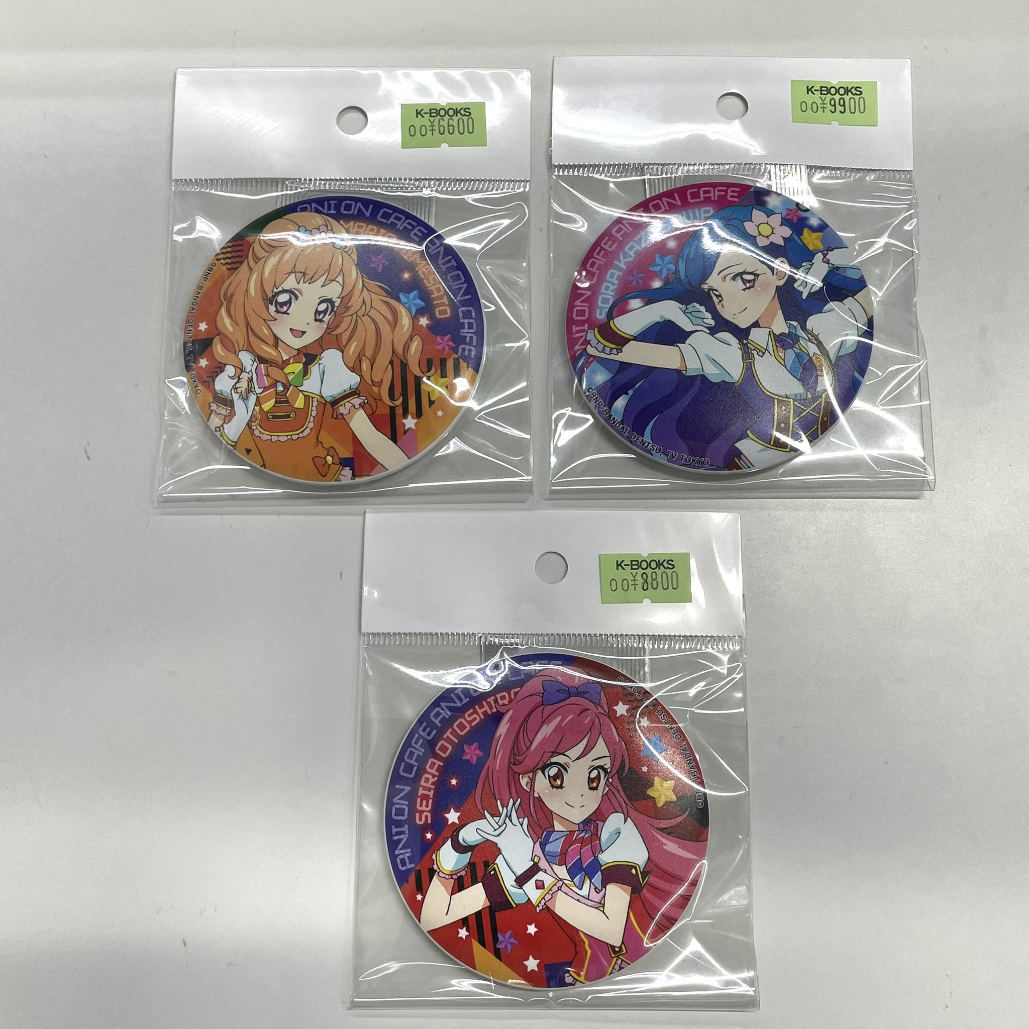 アイカツ アニONマグバッジ セイラ&きい K-BOOKS 池袋ライブ館α on X: 