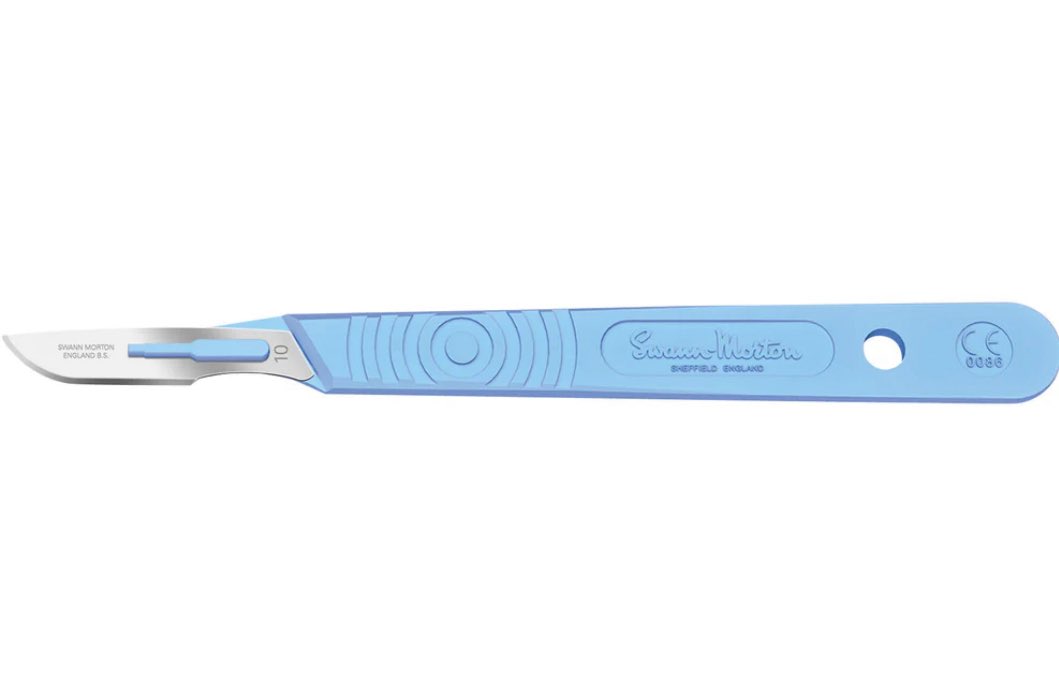 This is a size 10 blade, it costs around 50p. 

When no one is able to intubate you and you are potentially about to die, it will be used by an Anaesthetic consultant (£45-£50 per hour) to save your life. 

The blade without the expert is useless. 

STAFF PAY IS FRONTLINE CARE