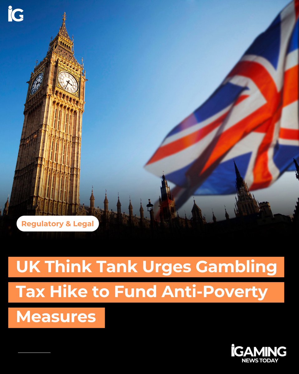 iGNewstoday's tweet image. UK think tank calls for gambling tax hike to fund child poverty reform, says black market threat is overstated.

 #iGamingNewsToday #UKGambling #IPPR