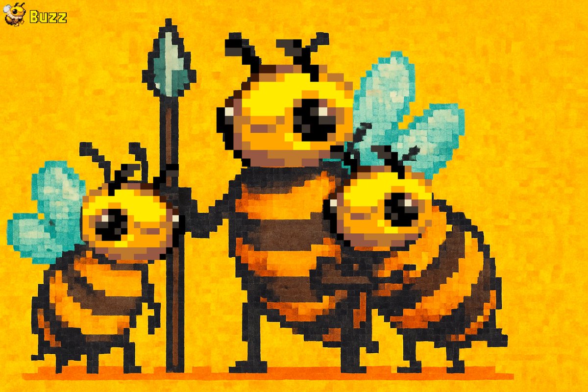 BuzzWeb3_'s tweet photo. Be a Buzz🐝 Warrior⚔️
They protect, support, and uplift their swarm—no matter what.

Stay Stronger. Stay BUZZ 🐝.