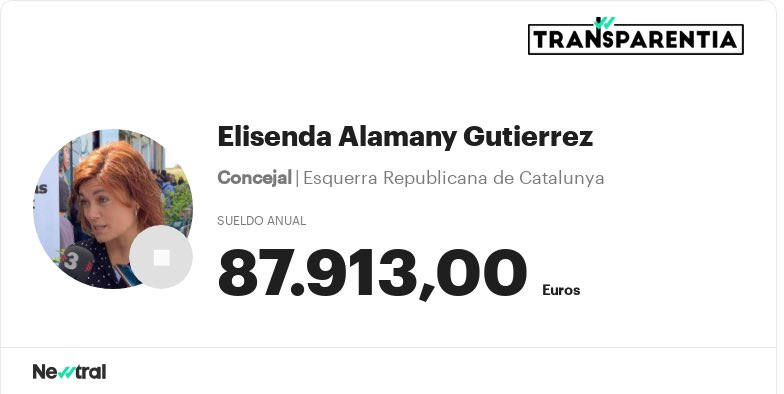 Segur que no ho notes, Elisenda…?