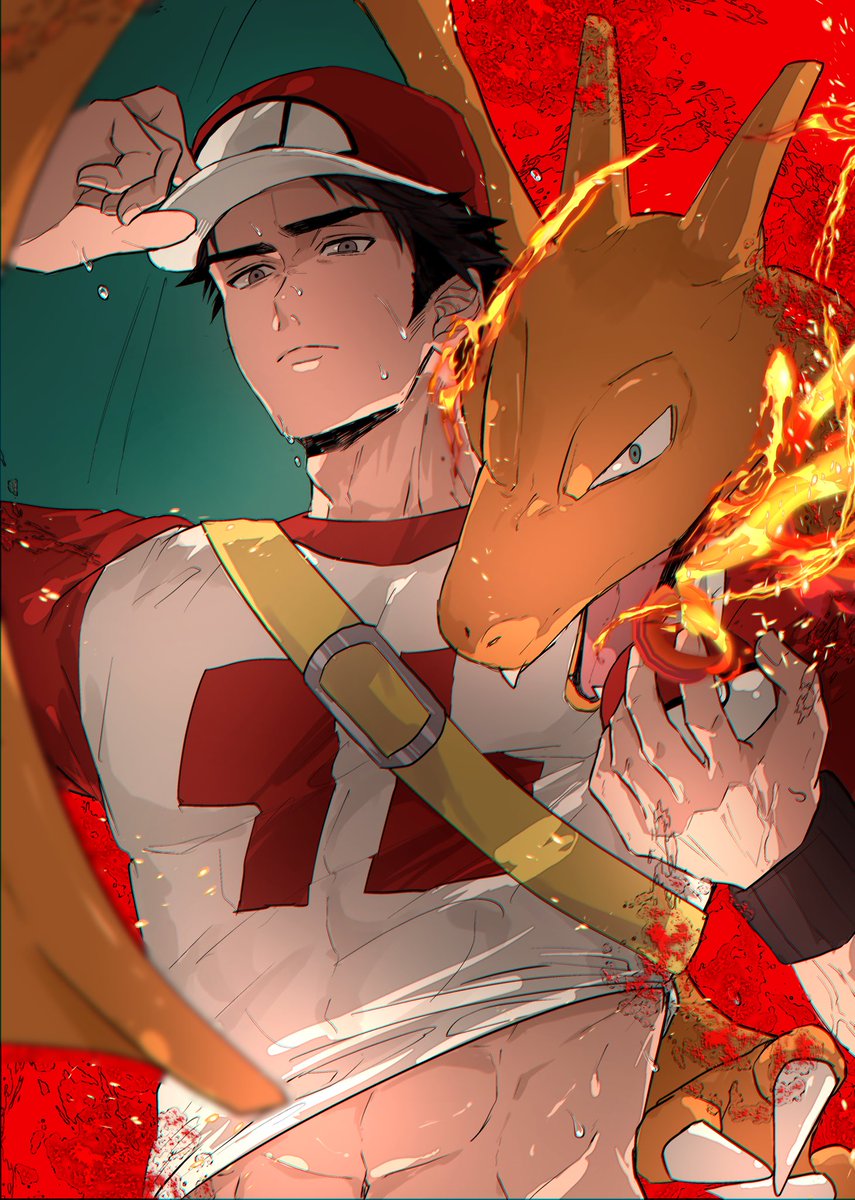 .　　　　　 🔥RED ＆ Charizard🔥