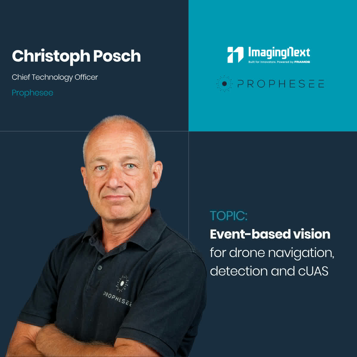 framosimaging's tweet image. How do you give drones faster, smarter vision?

Christoph Posch, Prophesee, introduces event-based vision and its benefits for high-speed applications like drone control and UAV tracking.

👉 bit.ly/3FLSfM2?utm_ca… 

#ImagingNext2025 #EventBasedVision #NeuromorphicVision #Drones