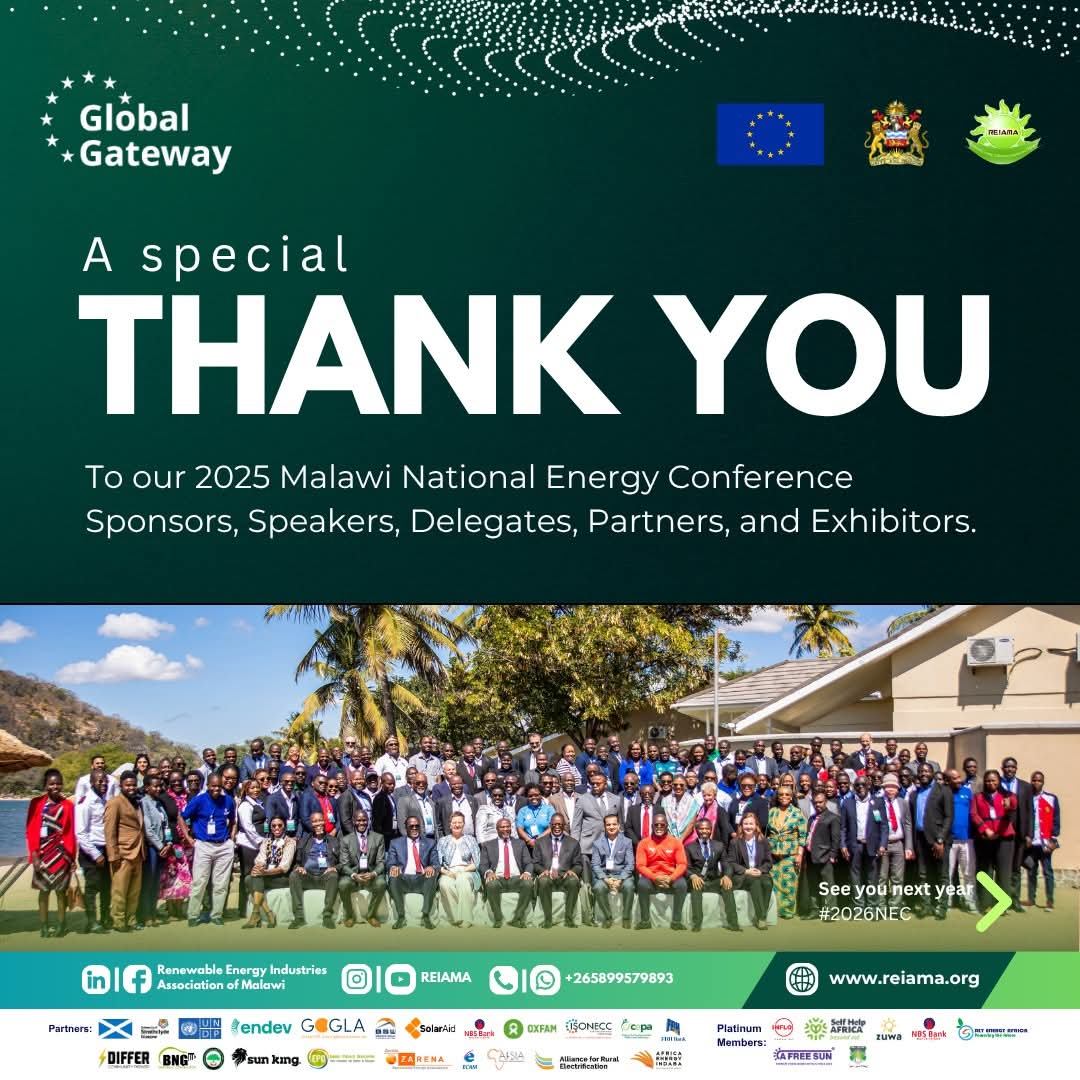 From July 30 - August 1, 2025 I was at the National Energy Conference - organized by @REIAMA - as a rapporteur under the theme "Unlocking Finance for Energy Security". The conference attracted a wide range of stakeholders, including financiers and SMEs. 🇲🇼