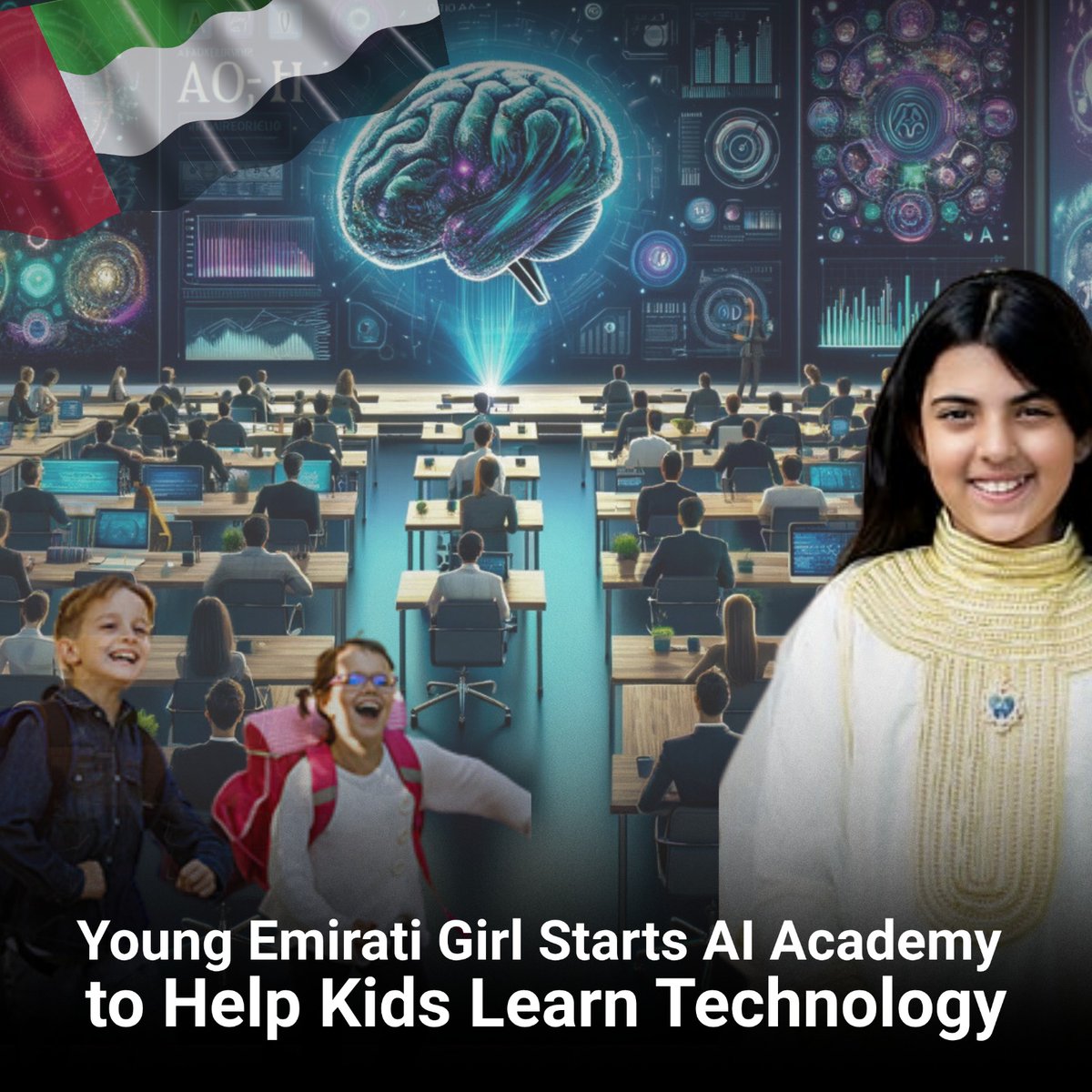 At just 10 years old, Emirati talent AlDhabi AlMheiri has started an AI Learning Academy for kids aged 7 to 13, giving free tech lessons to help close the gender gap in technology and improve digital skills worldwide.

Proof that innovation has no age limit.

#bb27 #dubai #paobc