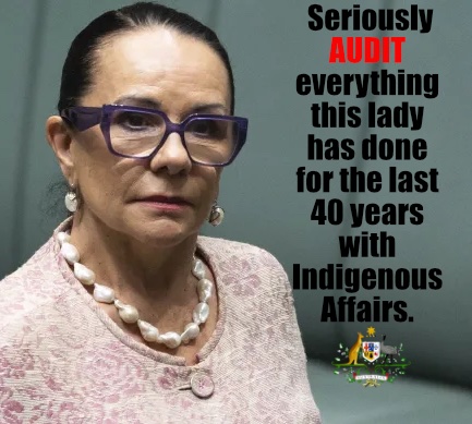 Moondani (@moondani17) on Twitter photo <a href="/r3tarddownunder/">R3tards Down Under</a> How about you audit this woman. She was given heaps of money to relay to the indigenous people so they could have a 'fair go'. <a href="/r3tarddownunder/">R3tards Down Under</a> How about you audit this woman. She was given heaps of money to relay to the indigenous people so they could have a 'fair go'.