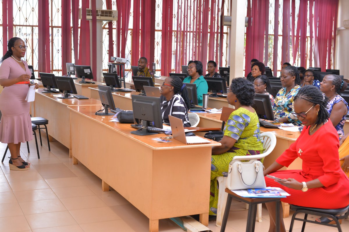 Makerere University GMD (@makereregmd) on Twitter photo This training aligns with my mission to empower women in leadership at <a href="/MbararaUST/">Mbarara University</a> and beyond - Prof. <a href="/PbyakikaPauline/">Prof. Pauline Byakika -Kibwika</a>, the University VC, at the opening of the Gender and Leadership training for women. GMD implements the project with funding from <a href="/GovUganda/">Government of Uganda</a> through <a href="/RIFMakerere/">Makerere University Research and Innovations Fund</a> This training aligns with my mission to empower women in leadership at <a href="/MbararaUST/">Mbarara University</a> and beyond - Prof. <a href="/PbyakikaPauline/">Prof. Pauline Byakika -Kibwika</a>, the University VC, at the opening of the Gender and Leadership training for women. GMD implements the project with funding from <a href="/GovUganda/">Government of Uganda</a> through <a href="/RIFMakerere/">Makerere University Research and Innovations Fund</a>