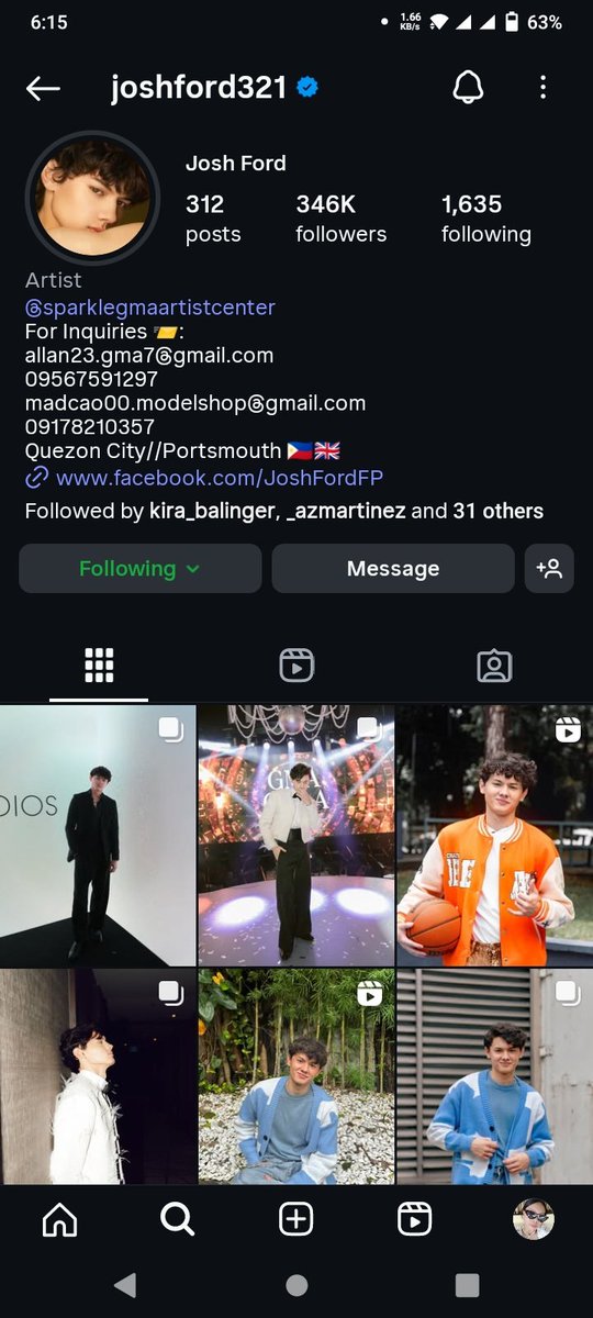 fanlyfe58172's tweet photo. Let's follow Josh Ford on IG please ๐๐
https://t.co/YHbGkflYky https://t.co/s6WkV3mG73