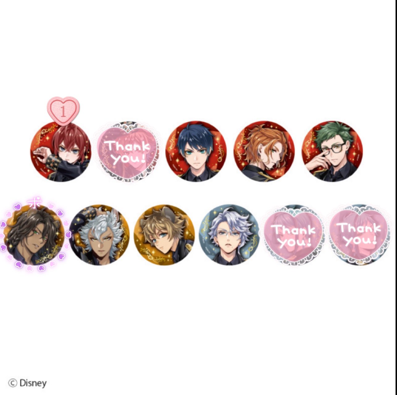 ツイステ 缶バッジ vol.1 box 未開封 ブレイジングジュエル ばんび on X: 
