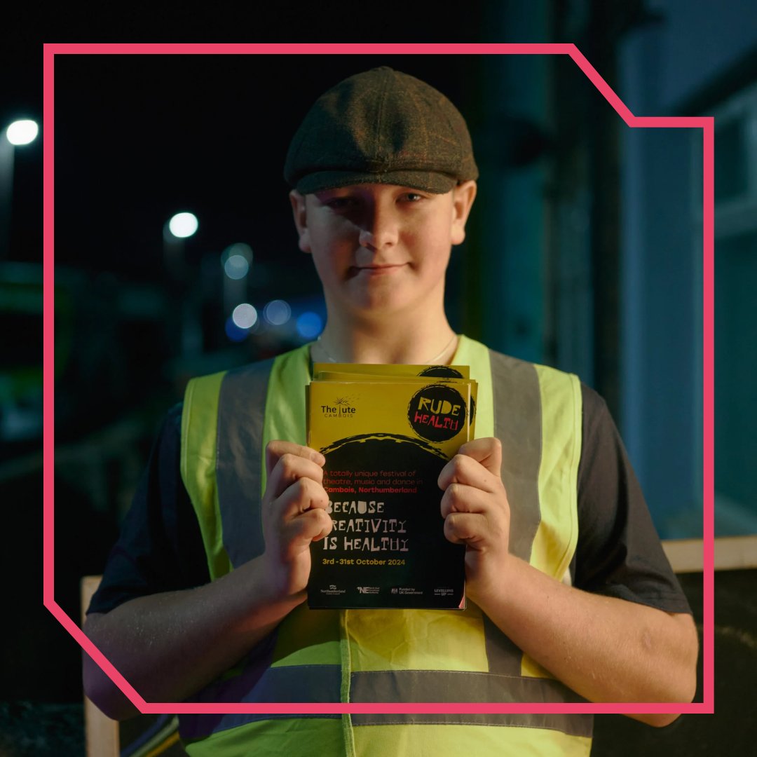 𝗖𝗮𝗹𝗹 𝗳𝗼𝗿 𝗩𝗼𝗹𝘂𝗻𝘁𝗲𝗲𝗿 𝗦𝘁𝗲𝘄𝗮𝗿𝗱𝘀

Over the weekend of 26 – 28 September we will be bringing a theatrical adventure to the streets of Blyth as part of Blyth Celebrates.

Find out more and sign up here
novotheatre.org.uk/volunteer

#Volunteering #Northumberland