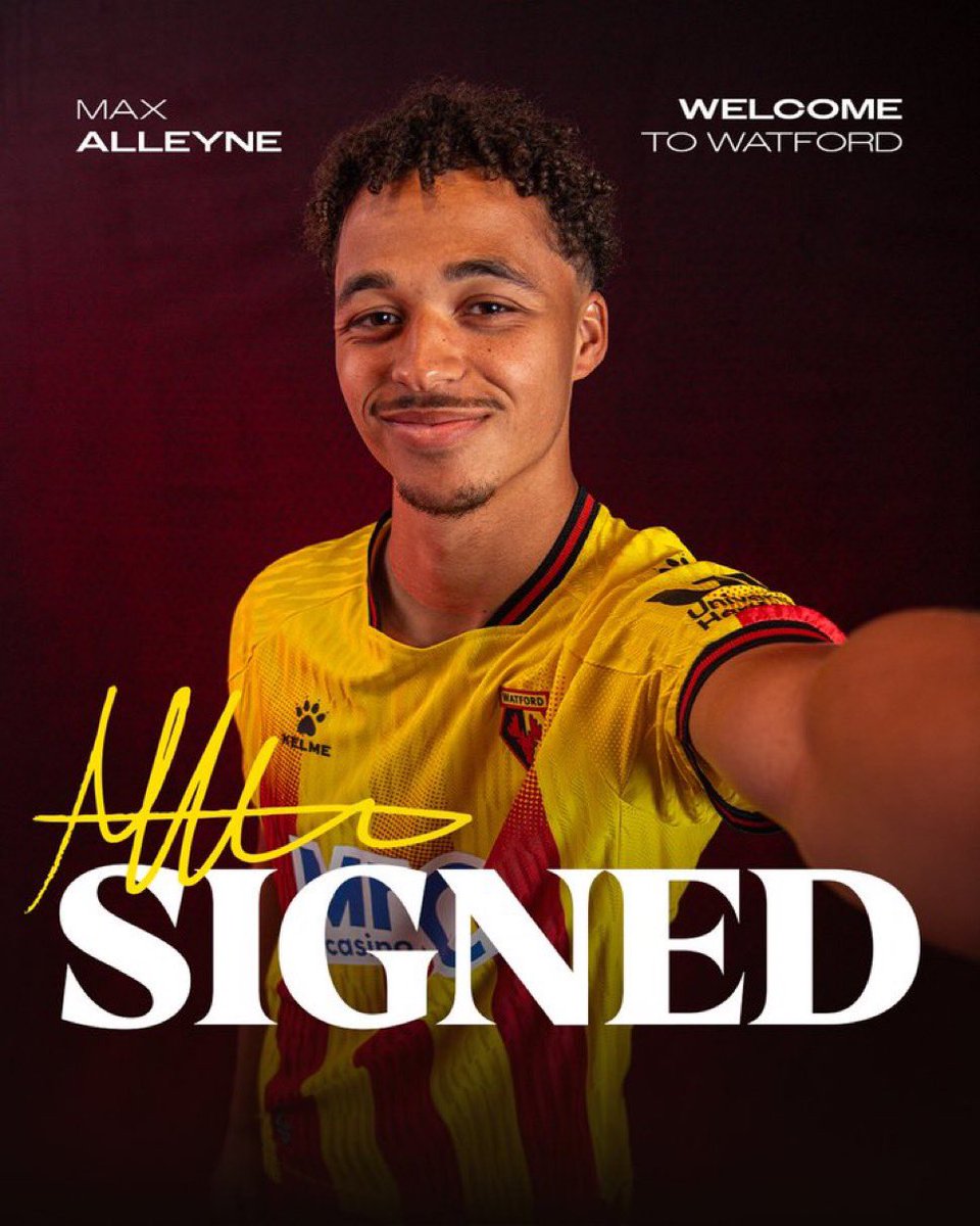 All things football ⚽️ 🥶❤🐐 (@lu32luma) on Twitter photo 📝 𝗗𝗘𝗔𝗟 𝗗𝗢𝗡𝗘: Manchester City defender Max Alleyne has joined Watford on a season-long loan.
(Source: <a href="/WatfordFC/">Watford Football Club</a>) 📝 𝗗𝗘𝗔𝗟 𝗗𝗢𝗡𝗘: Manchester City defender Max Alleyne has joined Watford on a season-long loan.
(Source: <a href="/WatfordFC/">Watford Football Club</a>)