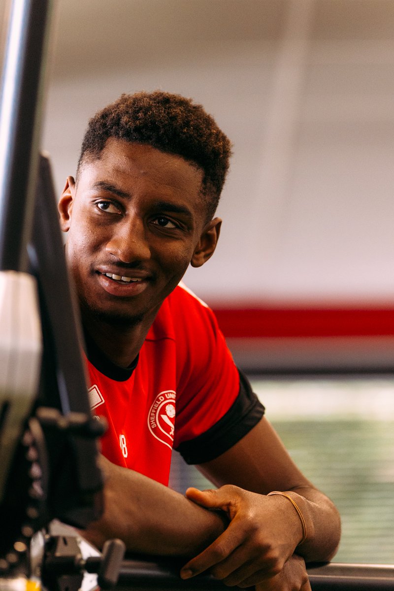 SheffieldUnited's tweet image. Soumaré settling in 👊