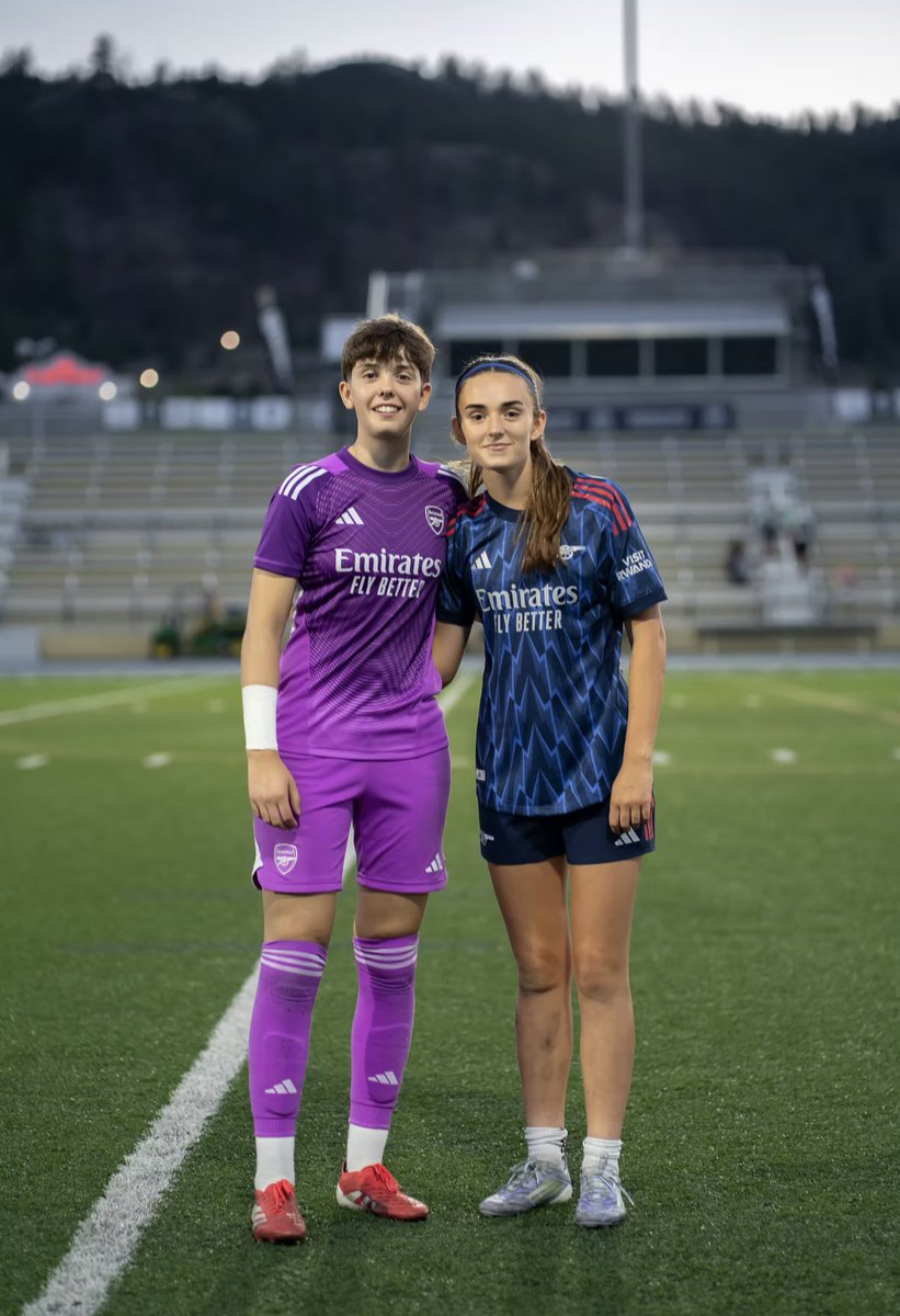 Arsenal Shirt Collection (@arsenalshirt) on Twitter photo First look at @arsenalwfc’s new purple away GK kit 💜 Debuted v Kamloops United FC at the <a href="/kamloopsintcup/">Kamloops International Cup</a>
The first adidas purple shirt seen on pitch for Arsenal!
Not on sale via Arsenal Direct.
What colour should adidas try next? 👀
#AWFC #GKShirt #ArsenalShirt First look at @arsenalwfc’s new purple away GK kit 💜 Debuted v Kamloops United FC at the <a href="/kamloopsintcup/">Kamloops International Cup</a>
The first adidas purple shirt seen on pitch for Arsenal!
Not on sale via Arsenal Direct.
What colour should adidas try next? 👀
#AWFC #GKShirt #ArsenalShirt