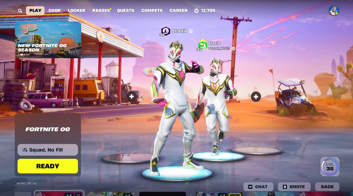 Qtrexia's tweet photo. #WeWantUnmaskedDrift

Pls @Fortnite add a unmasked style for the Drift skin! https://t.co/pLJRW43di2