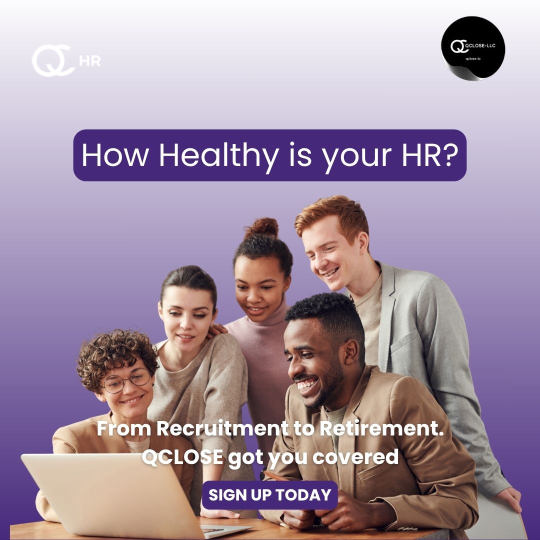 QCloseLLC's tweet image. From recruitment to retirement, QCLOSE has you covered
Streamline payroll, appraisals, timesheets & more.
Your HR, simplified.
#HRmanagement #QCLOSE #cloudbasedsolutions