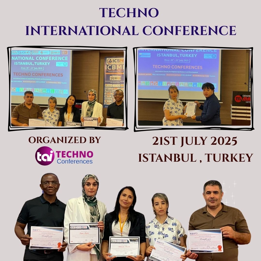 techno_conf's tweet image. 📸 Highlights from the Techno International Conference 2025 in Istanbul 🇹🇷 are here!

A day of innovation, ideas &amp;amp; global collaboration.
Swipe through the moments that made it unforgettable! 🚀

🌐technoconferences.com

#TechnoConferences #PostEvent #Highlights #Istanbul