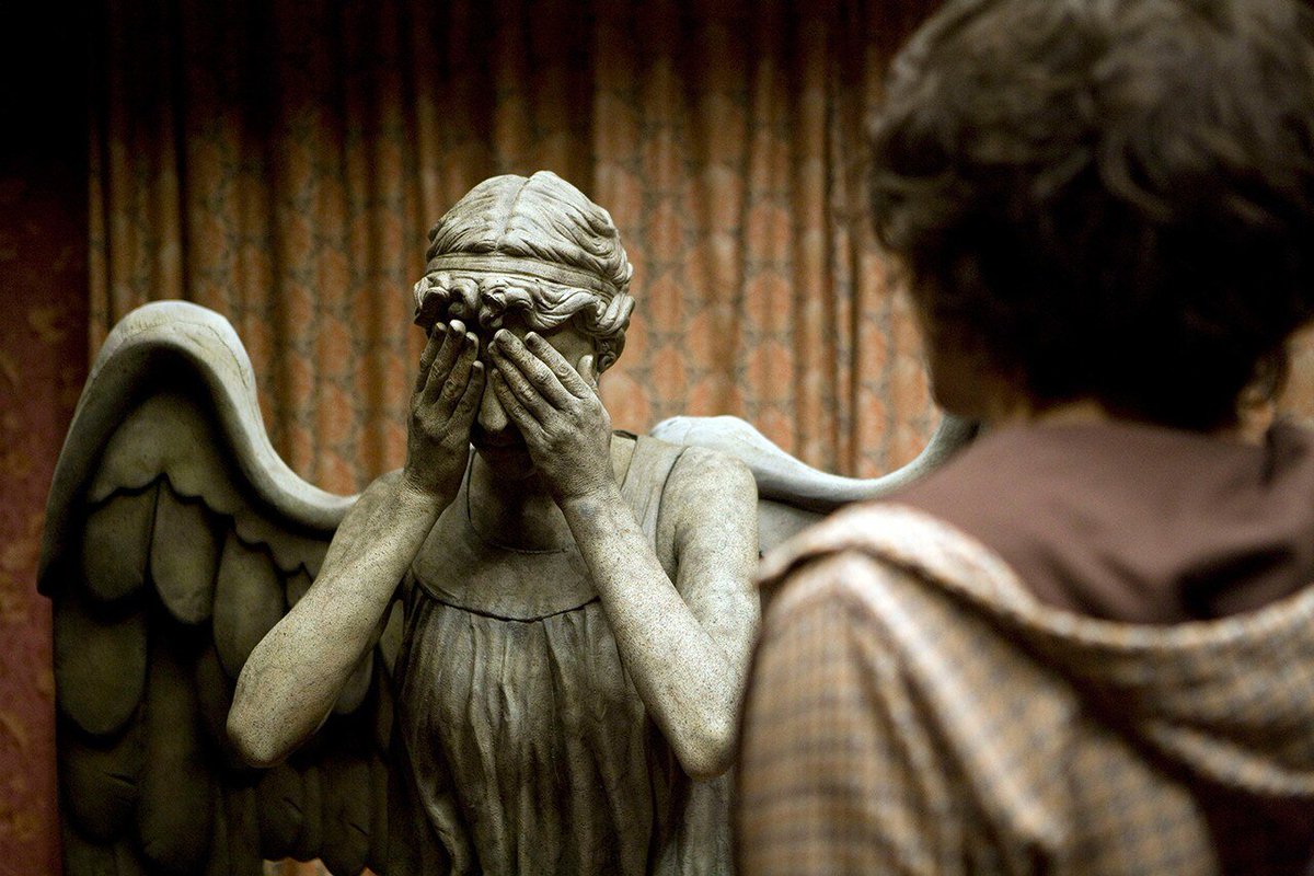 I like that "moves when you're not looking at it" is just colloquially called Weeping Angel mechanic now

A few years ago it was competing with SCP-173 but this is a cultural victory for Weeping Angels