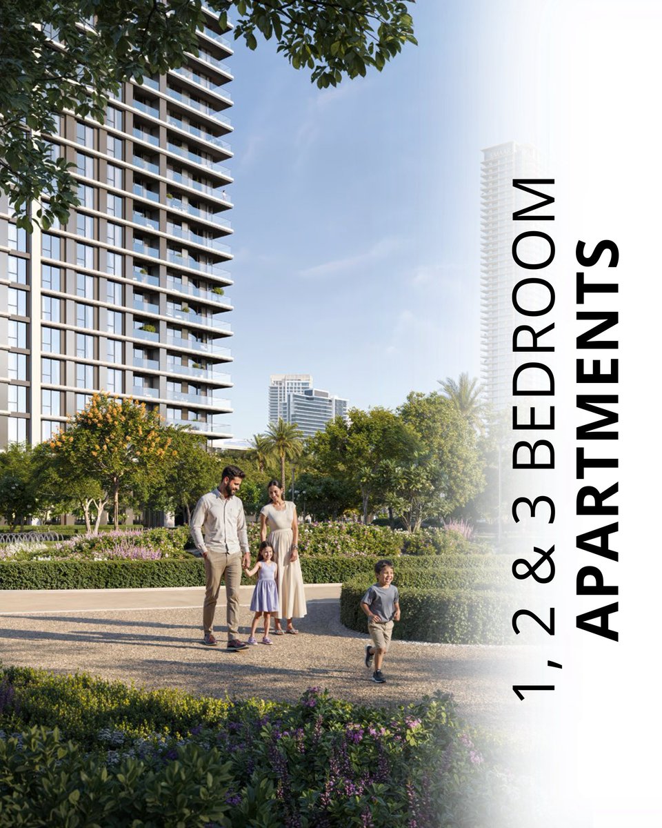 Haus51dxb's tweet photo. 🌿 Montiva by Vida – Waterfront living reimagined at Dubai Creek Harbour!

1–3BR apartments from AED 1.91M | 755–1,835 Sq.Ft
🔹 10% Down | Handover: Dec 2028
🔹 Park &amp; skyline views | Vida-branded amenities

📍 DM Haus 51 to book your dream home!
📞 +971 58 515 2888 https://t.co/MDot3r8qzo