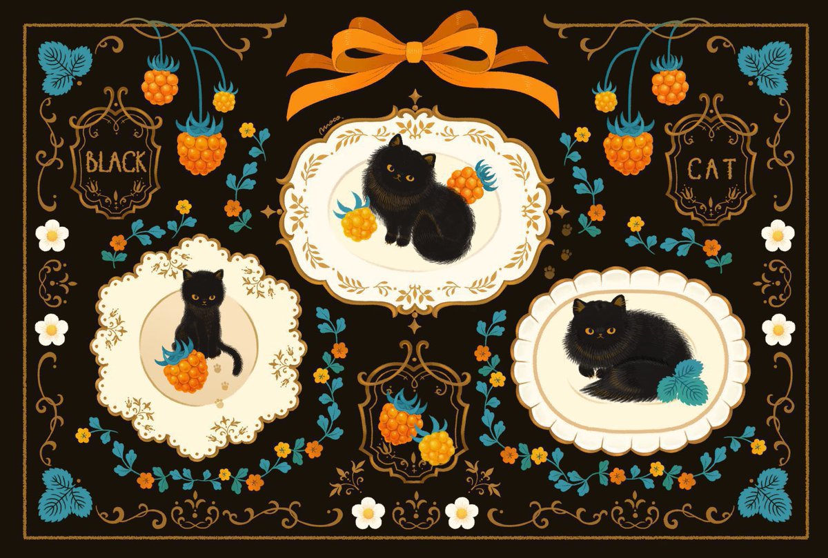 🐈‍⬛🧁

#世界猫の日 
#WorldCatDay