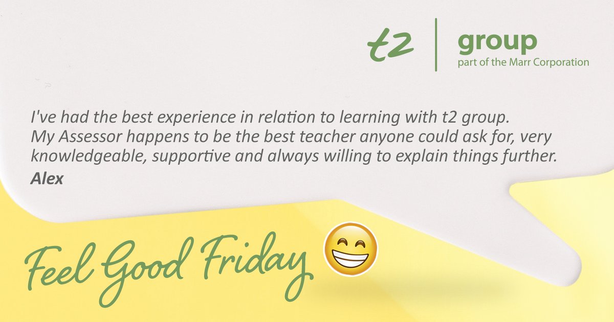 t2apprentice's tweet image. 💛 Feel Good Friday 💛This week, we’re celebrating the amazing support our learners receive from their assessors, making every step of their journey more rewarding. A huge well done to you both for your achievements &amp;amp; to our team for going above &amp;amp; beyond #RecogniseShareCelebrate