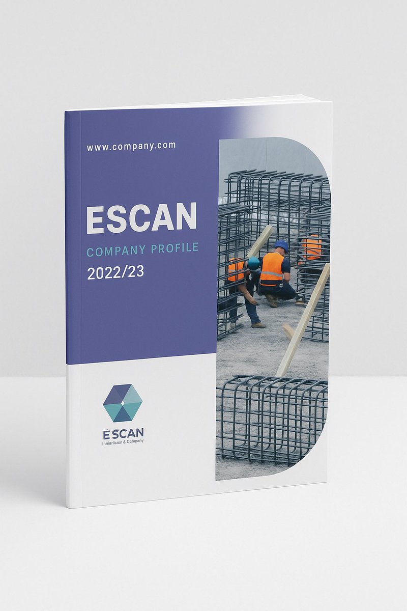 في عالم يتحدث فيه التصميم عن هوية الشركة قبل كلماتها، صممنا بروفايل شركة إسكان للمقاولات ليعكس رؤيتها الواضحة في قطاع الإنشاءات. 🤩

✳️ تصميم عصري
✳️ تنظيم ذكي للمحتوى
✳️ لمسات فاخرة 

📌 إذا كنت تبحث عن تصميم ملف تعريفي يليق بمكانتك، تواصل معنا 
👇
واتساب: