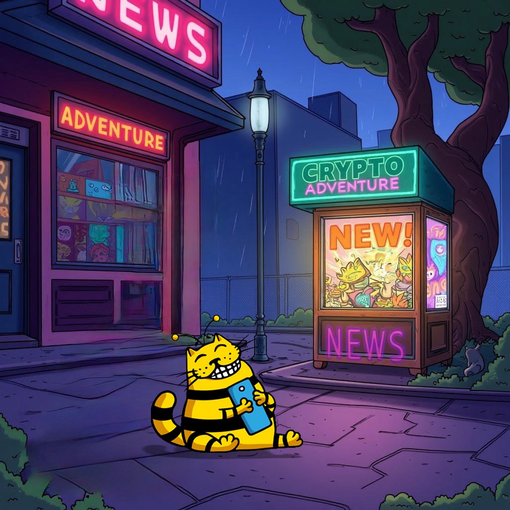 CatbeeX's tweet photo. Check out the CatBee article on Crypto Adventure via the link below! 📙 👇🏻

https://t.co/B8HAvSaf5F

#CATBEE #Catbot #Presale #BNB #Ai #Memecoin #Crypto #Web3 #Cryptoadventure https://t.co/fvwx7hngem